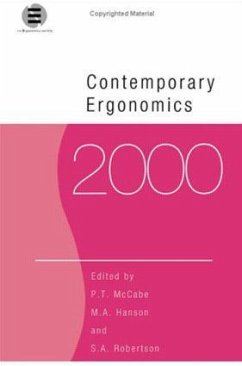 Contemporary Ergonomics 2000 - Hanson, Margaret / P, T McCabe / Robertson, S. (eds.)