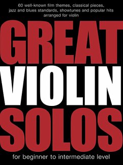 Cover Great Violin Solos