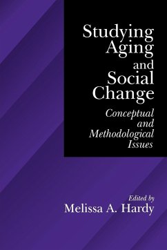 Studying Aging and Social Change - Hardy, Melissa A. (ed.)