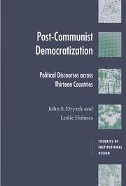 Cover Post-Communist Democratization