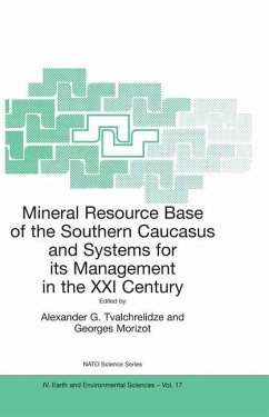 Mineral Resource Base of the Southern Caucasus and Systems for its Management in the XXI Century - Tvalchrelidze, Alexander G. / Morizot, Georges (Hgg.)