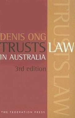 Trusts Law in Australia - Ong, Denis S. K.