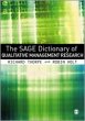 The Sage Dictionary of Qualitative... - Bild 1