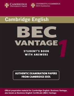 Cambridge Bec Vantage 1 - University Of Cambridge Local Examinations Syndicate