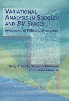 Variational Analysis in Sobolev and Bv Spaces - Attouch, Hedy; Buttazzo, Giuseppe; Michaille, Gérard