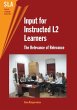 Input for Instructed L2 Learners - Bild 1
