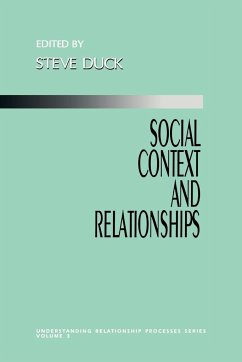 Social Context and Relationships - Duck, Steve