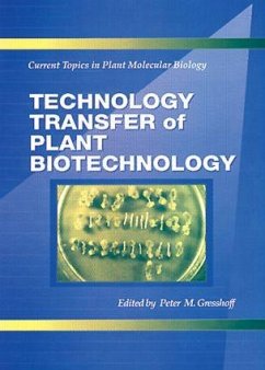 Technology Transfer of Plant Biotechnology - Gresshoff, Peter M.