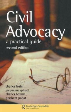 Civil Advocacy - Foster, Charles; Gillatt, Jacqueline; Bourne, Charles