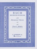 371 Harmonized Chorales and 69 Chorale Melodies J.S. Bach Piano Method Book with Figured Bass Classical Keyboard Exercises for Pianists and Music Theory Students G. Schirmer Edition
