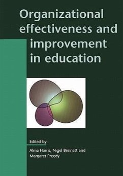 Organizational Effectiveness and Improvement in Education - Harris, Mchenry