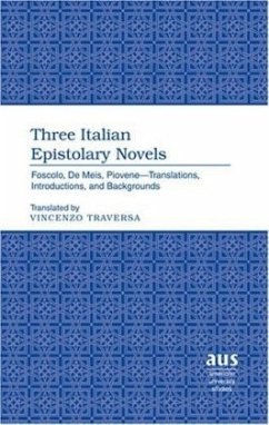 Three Italian Epistolary Novels - Traversa, Vincenzo