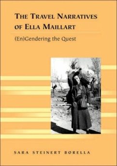 Cover The Travel Narratives of Ella Maillart