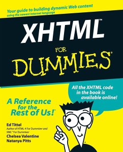 XHTML for Dummies [With CDROM] - Tittel, Ed; Valentine, Chelsea; Pitts, Natanya