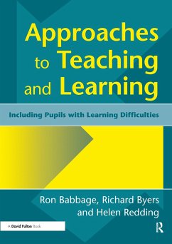 Approaches to Teaching and Learning - Babbage, Ron; Redding, Helen; Byers, Richard