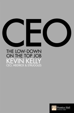 CEO The low-down on the top job