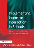 Implementing Intensive Interaction in Schools