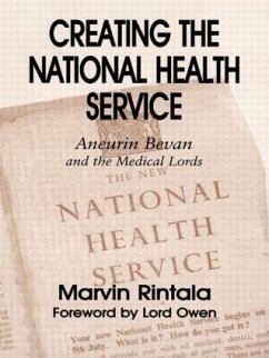 Creating the National Health Service - Rintala, Marvin