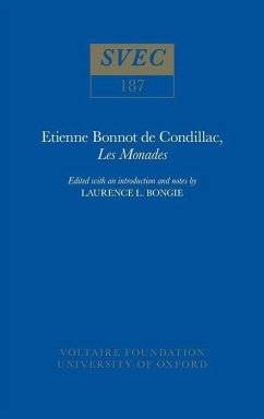 Etienne Bonnot de Condillac, 'Les Monades' - Bongie, Lawrence L