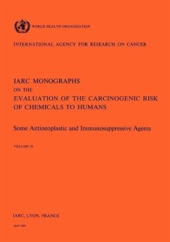 Vol 26 IARC Monographs: Some Antineoplastic & Immunosupressive Agents - Iarc