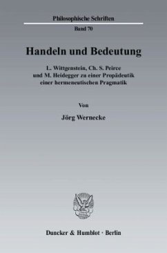 Handeln und Bedeutung. - Wernecke, Jörg