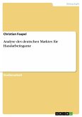 Analyse des deutschen Marktes für Handarbeitsgarne