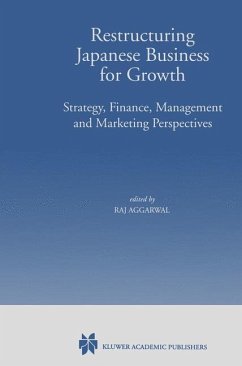 Restructuring Japanese Business for Growth - Aggarwal, Raj (Hrsg.)