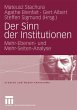 Der Sinn der Institutionen - Bild 1
