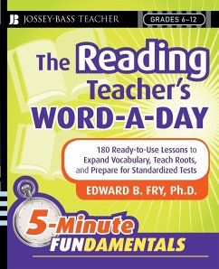 The Reading Teacher's Word-A-Day Grades 6-12 - Fry, Edward B