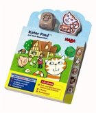 Kater Paul auf dem Bauernhof (Rahmenpuzzle), m. Holzwürfel u. -figur