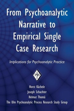 Cover From Psychoanalytic Narrative to Empirical Single Case Research