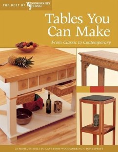 Tables You Can Make: From Classic to Contemporary - Woodworker's Journal; English, John; Inman, Chris