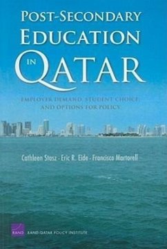 Post-Secondary Education in Qatar - Stasz, Cathleen