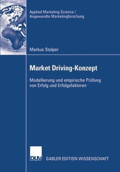 Market Driving-Konzept - Stolper, Markus