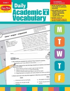 Daily Academic Vocabulary, Grade 4 Teacher Edition - Evan-Moor Educational Publishers