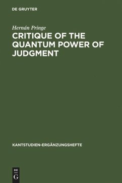 Critique of the Quantum Power of Judgment - Pringe, Hernán