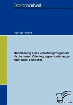 Modellierung eines Umsetzungsvorgehens für die neuen Offenlegungsanforderungen nach Basel II und IFRS - Ament, Thomas