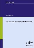 IFRS für den deutschen Mittelstand?