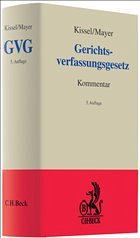 Gerichtsverfassungsgesetz (GVG) - Kissel, Otto Rudolf / Mayer, Herbert