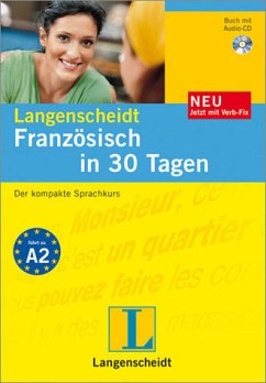 Langenscheidt Französisch in 30 Tagen - Buch, Audio-CD, Verb-Fix - Funke, Micheline
