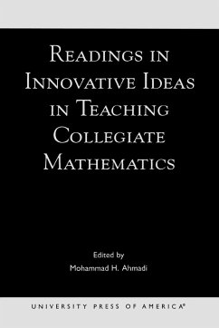 Cover Readings in Innovative Ideas in Teaching Collegiate Mathematics
