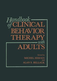 Handbook of Clinical Behavior Therapy with Adults - Bellack