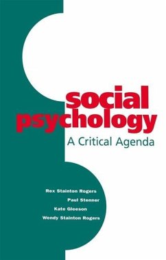 Social Psychology - Stainton Rogers, Rex; Stenner, Paul; Gleeson, Kate