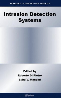 Intrusion Detection Systems - Pietro, Robert di / Mancini, Luigi V. (eds.)