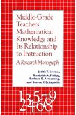 Middle Grade Teachers' Mathematical Knowledge and Its Relationship to Instruction: A Research Monograph