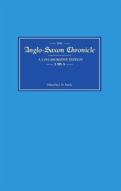 Anglo-Saxon Chronicle 3 MS a - Bately, Janet M. (ed.)