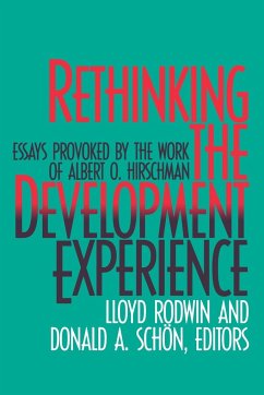 Rethinking the Development Experience - Schon, Donald A.; Rodwin, Lloyd