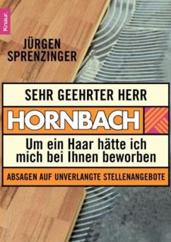 Sehr geehrter Herr Hornbach - Sprenzinger, Jürgen
