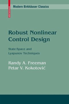 Robust Nonlinear Control Design - Freeman, Randy A.;Kokotovic, Petar V.