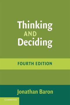 Thinking and Deciding 4ed - Baron, Jonathan